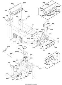 Control Panel Group Diagram and Parts List for 040678-01  Briggs and Stratton Generator